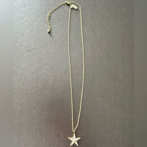 Kate Spade Gold Celestial Star Chain Necklace